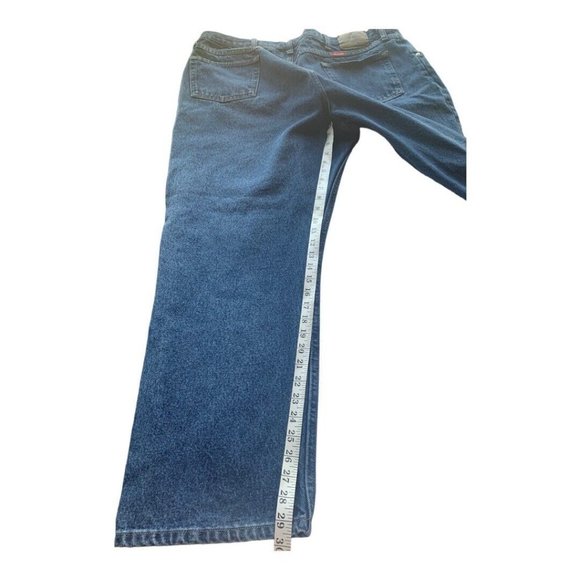 Wrangler Mens 44 x 30 Denim Jeans‎ Relaxed Fit 9760WDR - Picture 6 of 13